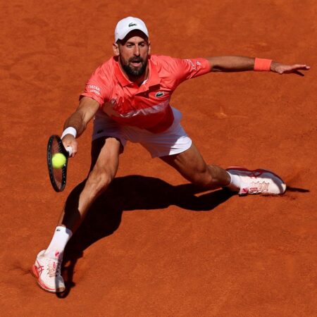 Джокович теряет свой турнир, но нацелен на Мадрид